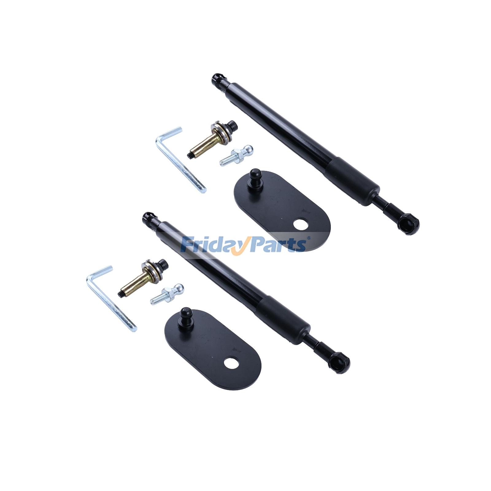 2 Pieces Tailgate Assist Shock Strut DZ43200 for Ford F-150 2004-2012 Lincoln Mark LT 2006-2008