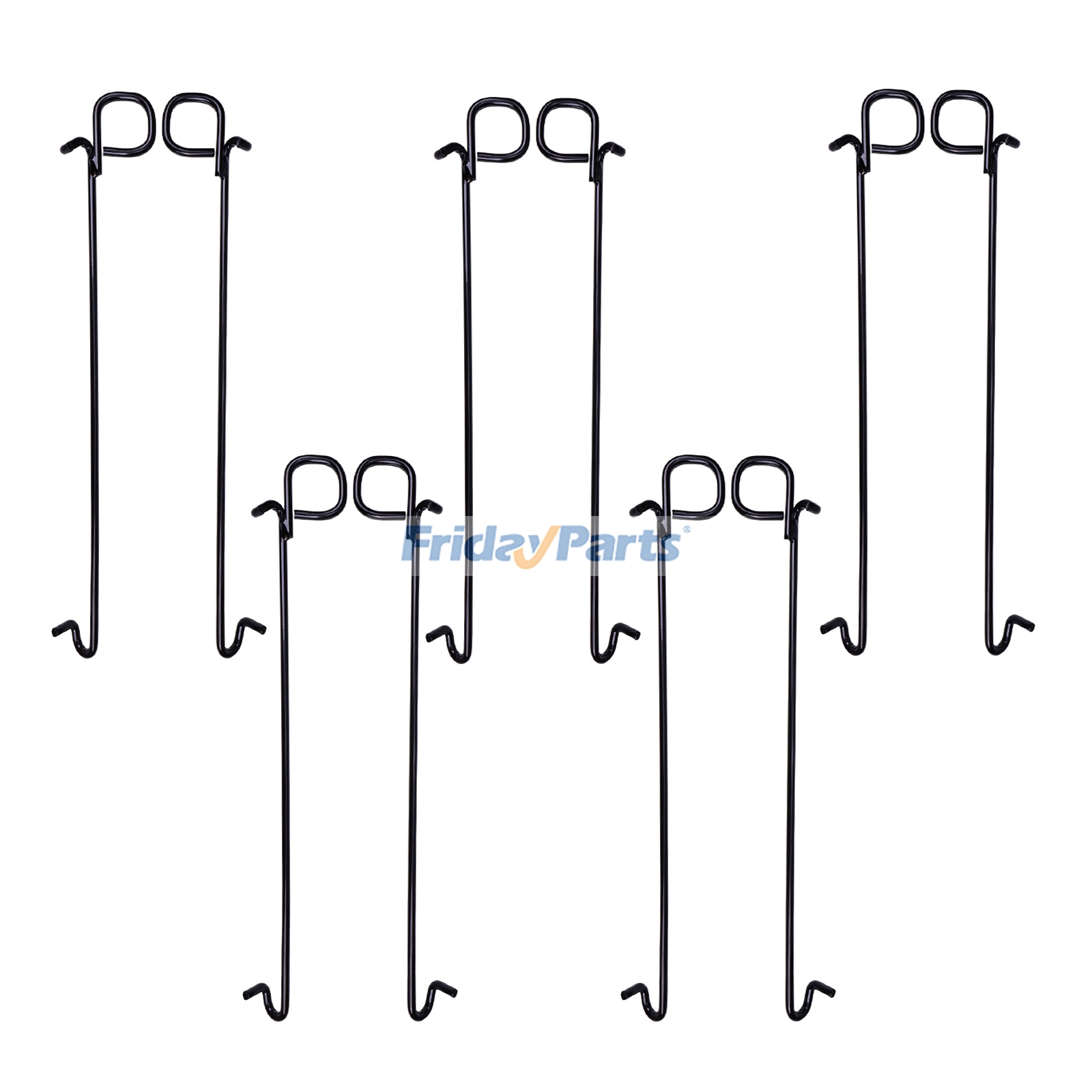 5 Sets LH & RH Tailgate Bed Latch VGA12138 VGA12139 for John Deere Gator Utility Vehicle Trail Worksite TS TH TX 4x2 4x4 6x4 XUV 620 615 625 825 835 850 855 865 