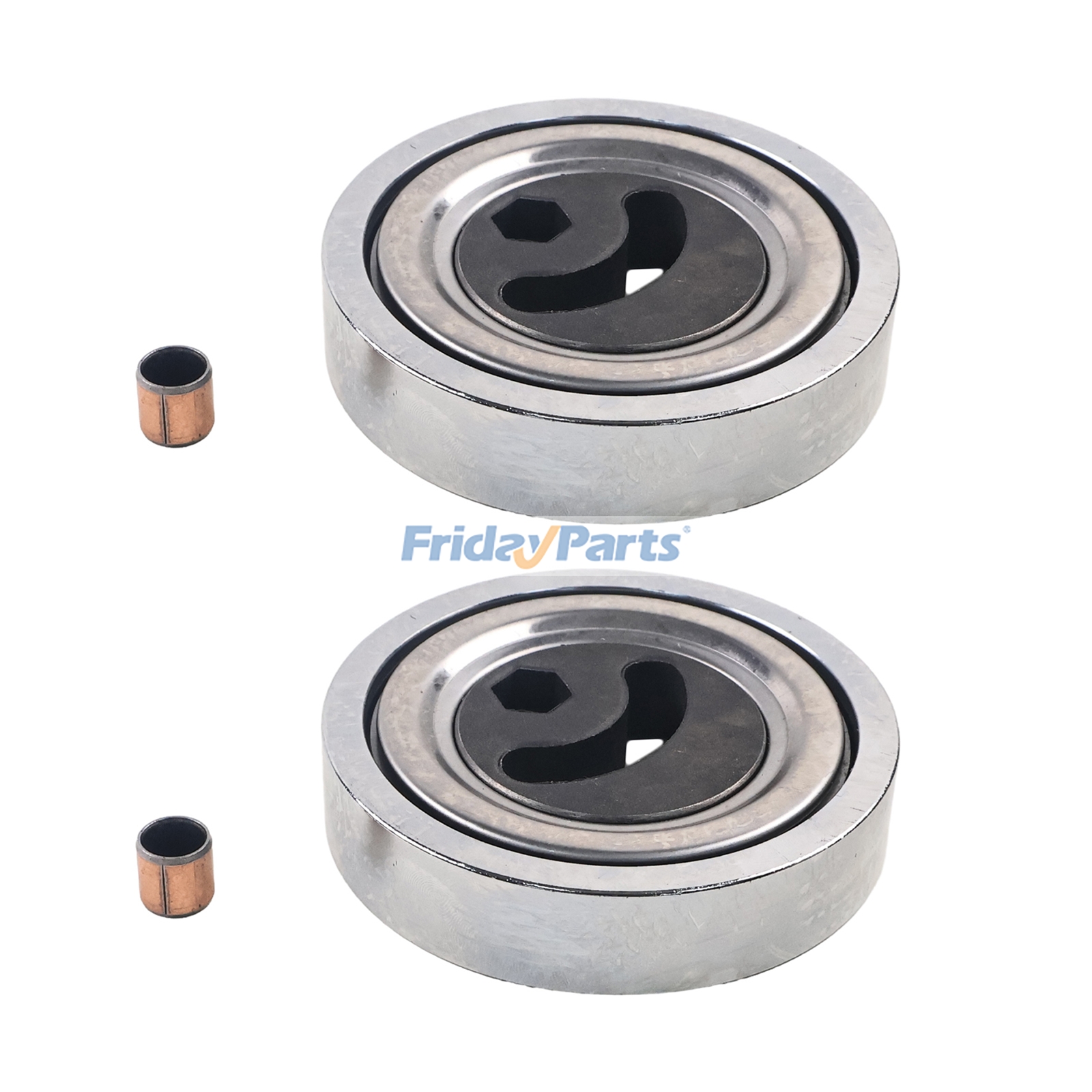 Conjunto de polea tensora de 2 piezas 17540-66J00 para Suzuki Truck DA63T-6 Vehículo Escudo Grand Vitara 2006-2014