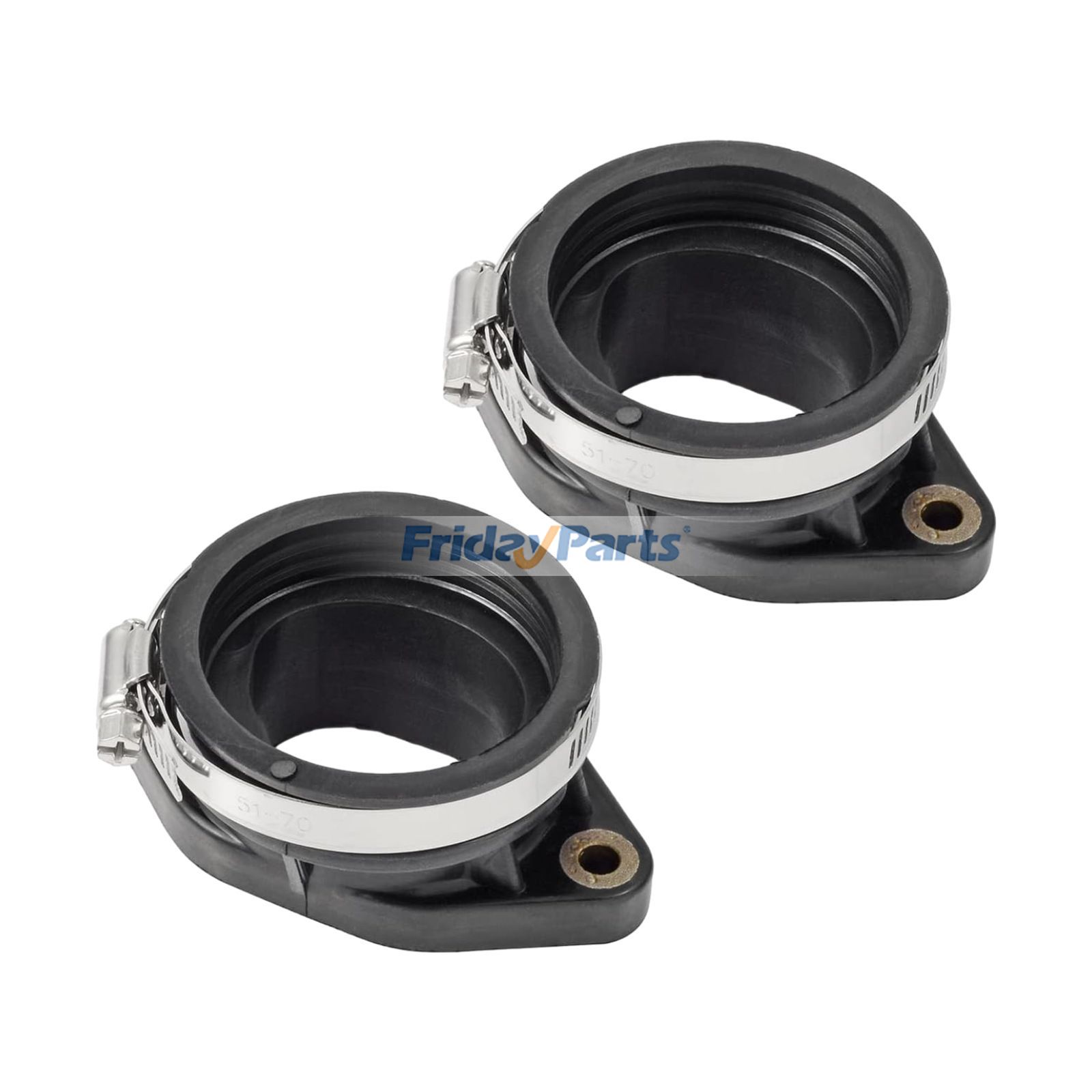 Adaptateur de soufflet de collecteur d'admission de corps de papillonpour VTT/UTV