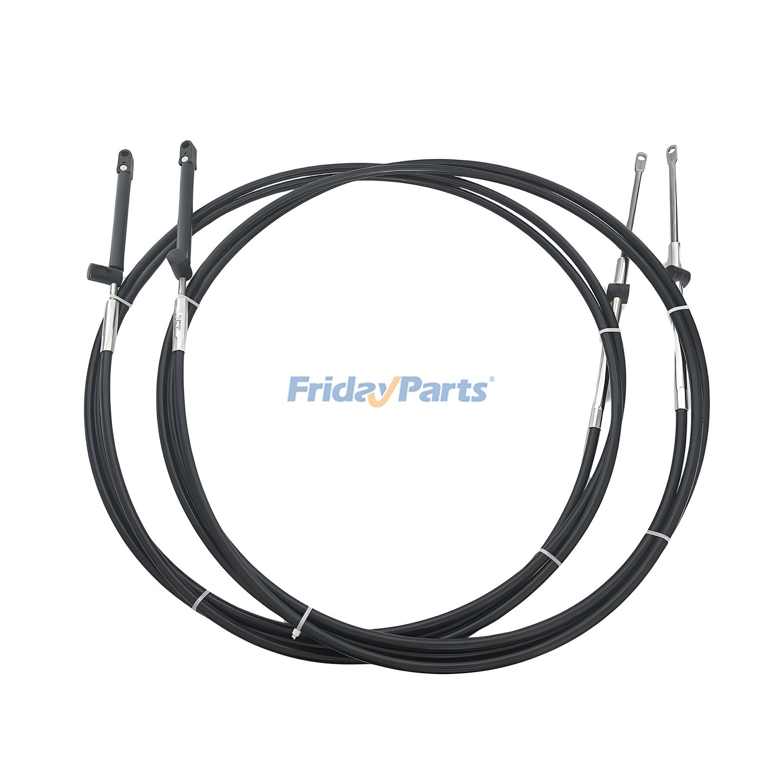 2 câbles de commande d'accélérateur et d'inverseur CC17917 pour moteur hors-bord Mercury Marine série 600A 4000