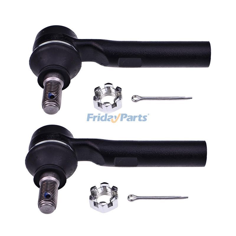 2 Pieces Tie Rod End Sub-Assembly 45046-39505 for Toyota 4Runner Fj Cruiser Lexus GX470 2003-2009