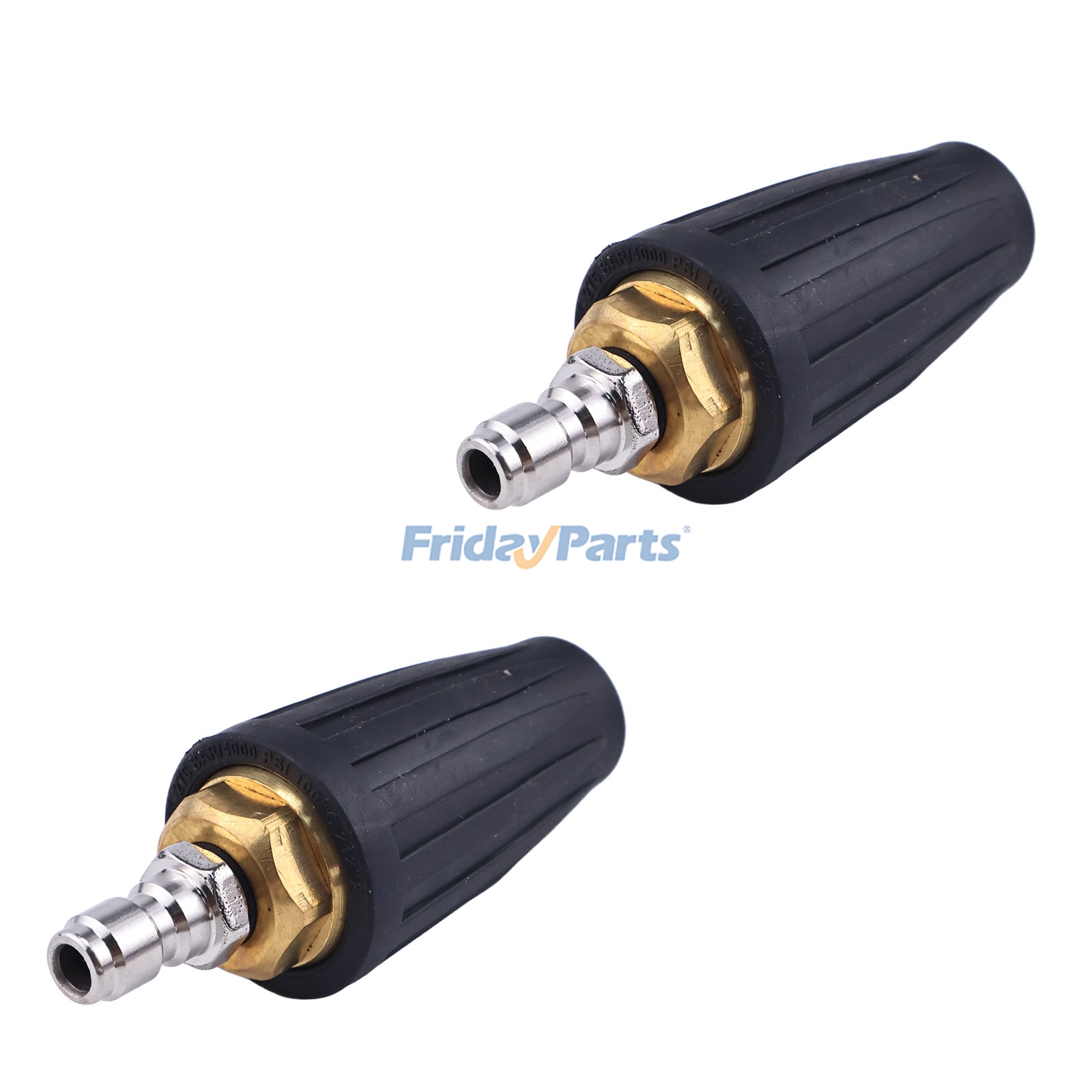 2 Pieces Turbo Spray Nozzle 8.641-034.0 for Karcher Pressure Washers Up To 4000 PSI