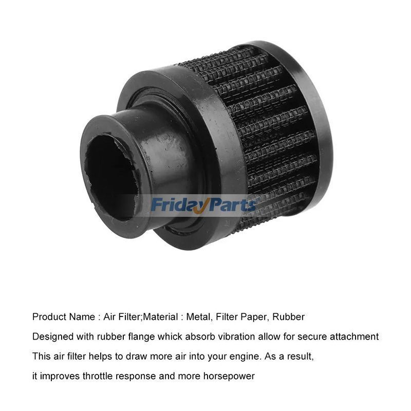 Intake Clip 2 Pieces Universal 25mm Car Air Filter Intake Clip-On Respirator Cold ...