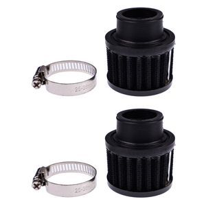 Intake Clip 2 Pieces Universal 25mm Car Air Filter Intake Clip-On Respirator Cold ...