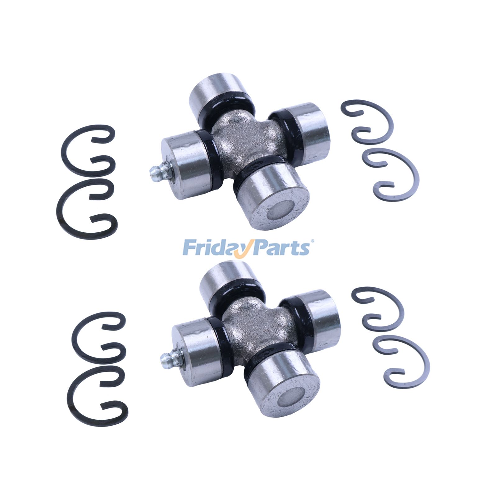 2 Pieces Universal Cross U-joint 0402-944 1402-462 for Arctic Cat ATV 650 UTV Prowler650