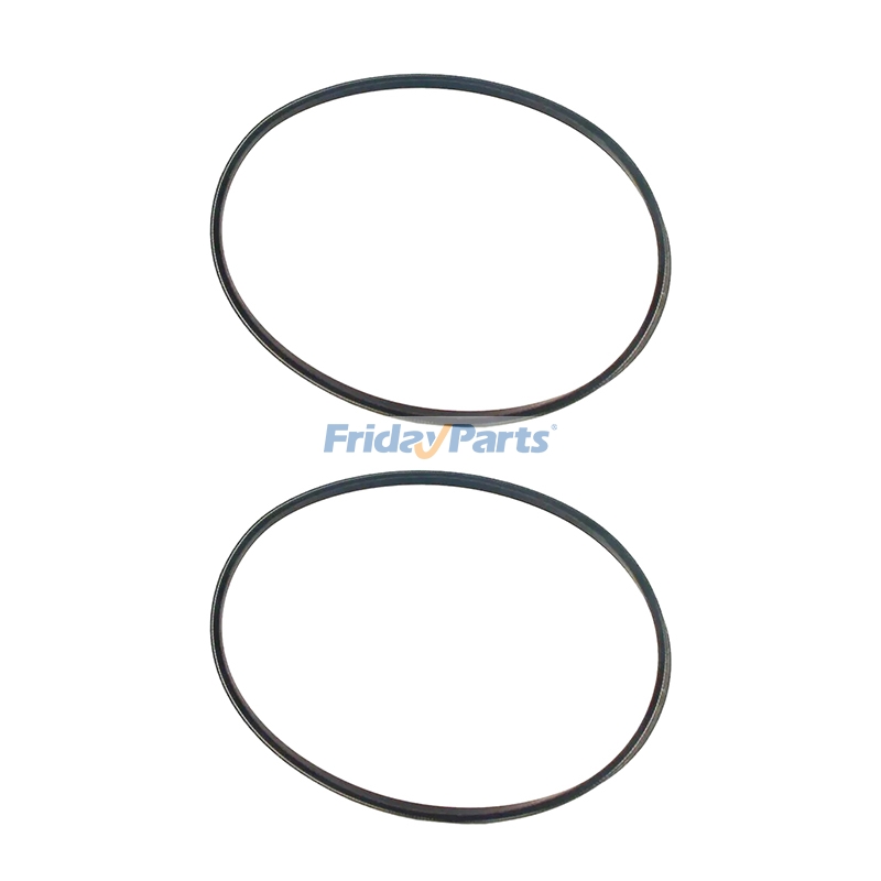 2 Pieces V-Belt 15606-97012 15606-97010 15606-97015 for Kubota Excavator KH-170L KH-28L Tractor M4050DT M4050 M4500 M4500DT M4950 M4950DT