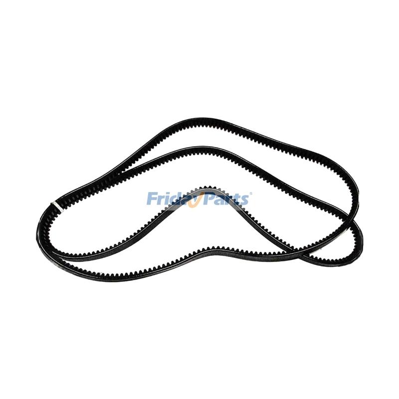 2 courroies trapézoïdales 7M-4707 pour moteurs Caterpillar CAT 3306, 3196, 3126B, 3176C, chargeuses C-10, C-12, C7 et C9, bulldozers D6D et D6E, et modèles 951, 955 et 977.