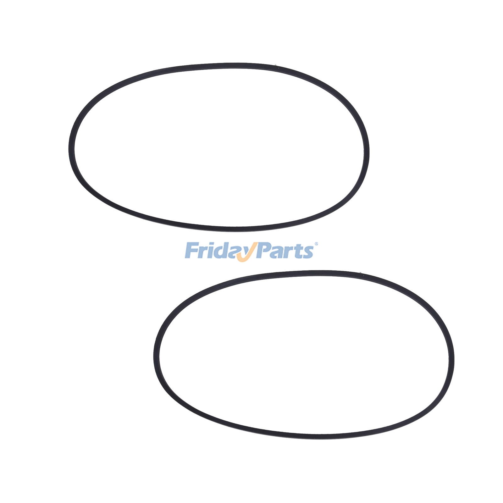 2 Pieces V-Belt M45863 M155452 for John Deere Tractor D110 D130 D140 D160 D170 L100 L110 L120 LA120 LA140 LA145 S240 X120 X125 X140
