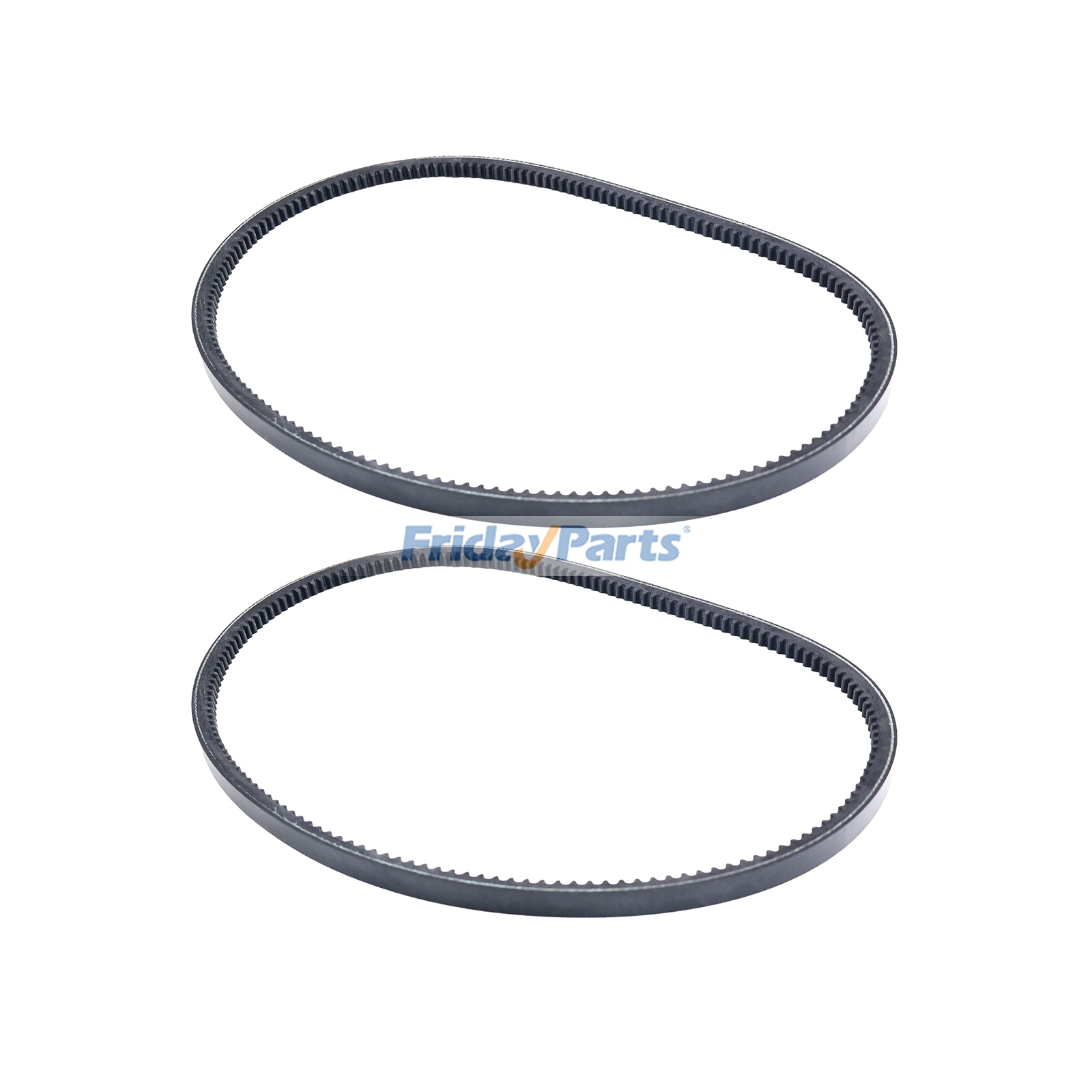 2 Pieces V-Belt R116307 for John Deere Engine 6068 6076 6101 Tractor 8570 8770 8850 8870 8970 Motor Grader 770B 772B