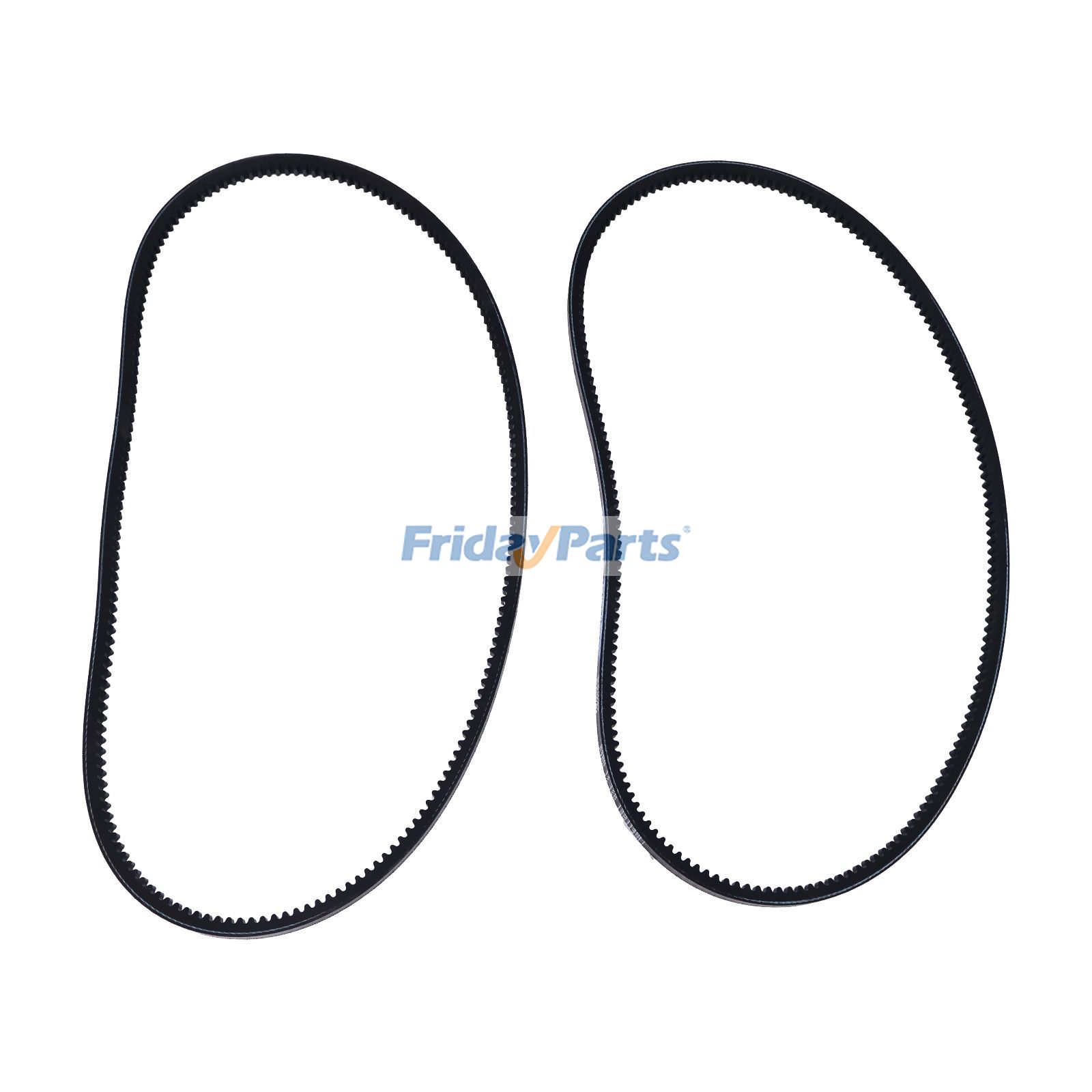 Juego de 2 correas trapezoidales 130-3216 para motores Caterpillar CAT 3054C 3056E C9 414E 416E 422E 428E 914G 924G 928G 930G 973C D6R II Para CAT