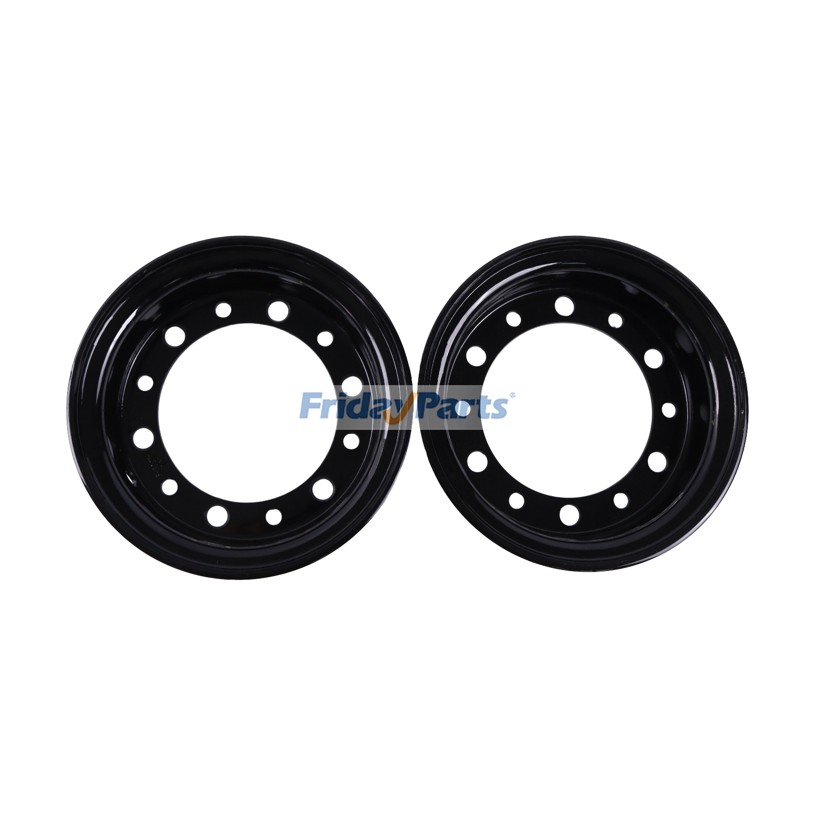 2 llantas 93043-00200 para montacargas Mitsubishi FD20-F18B, FD20-F18C, FD25-F18B, FD25-F18C y Caterpillar CAT P5000 de FridayParts