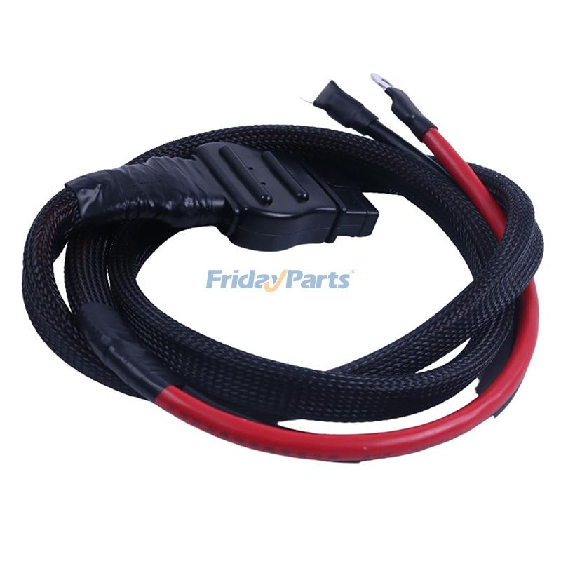 Kit de arnés de cables de batería de 2 pines para lado del camión 61169 8274 con cubierta de enchufe para quitanieves Western Fisher Para OTRA MARCA