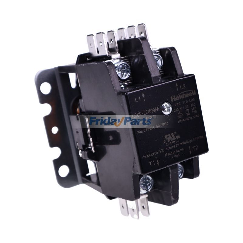 Contacteur à usage unique à 2 pôles, 20 A, 25 A, 30 A, 240 V, bobine 45EG20AG HCDPY224030AApourPour AUTRE MARQUE