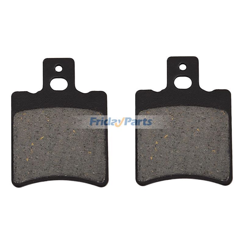Lot de 2 plaquettes de frein à disque pour 4 roues, quad, kart, scooter, cyclomoteur, 50 cc, 70 cc, 90 cc, 110 cc, 125 cc