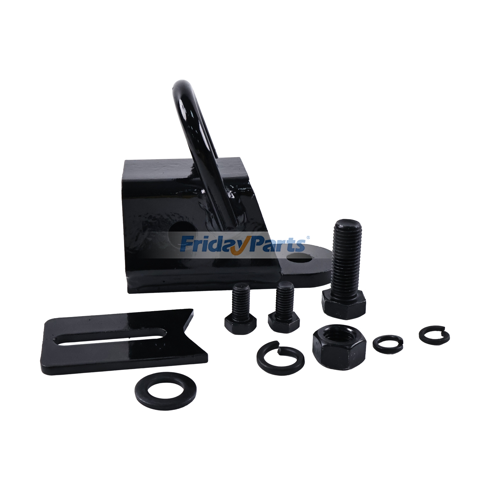 Adaptador de enganche de remolque de 2" con gancho para ATV/UTV - Reemplaza al Curt 45006 de FridayParts