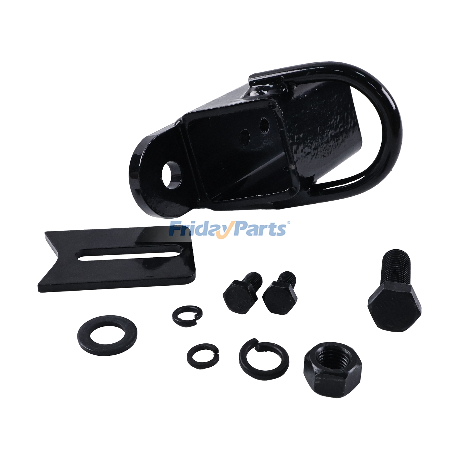 Adaptador de enganche de remolque de 2" con gancho para ATV/UTV - Reemplaza al Curt 45006