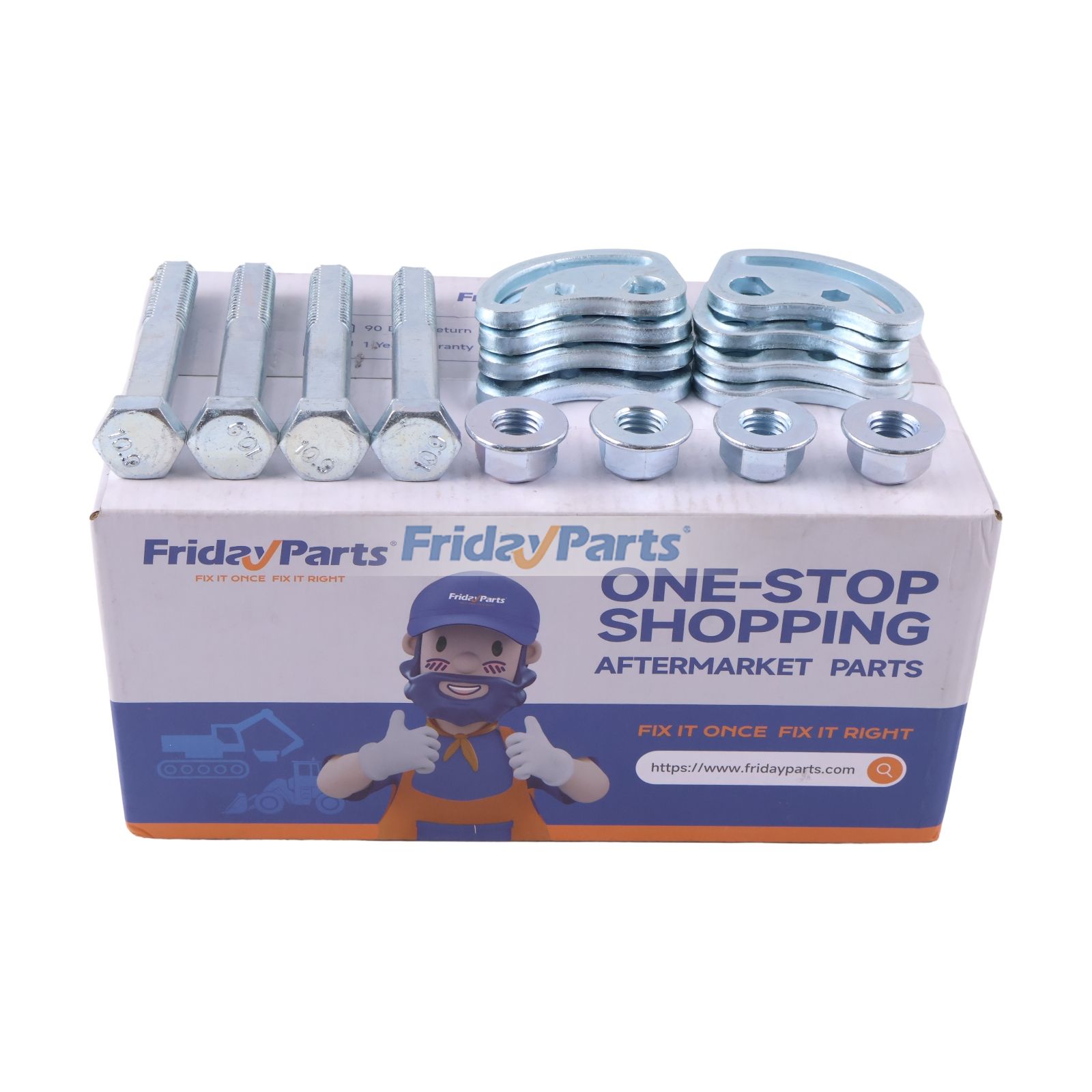 2 Set Front Upper Control Arm Alignment Camber Bolt Kit K100026 for Chevrolet Silverado GMC Sierra Cadillac Hummer