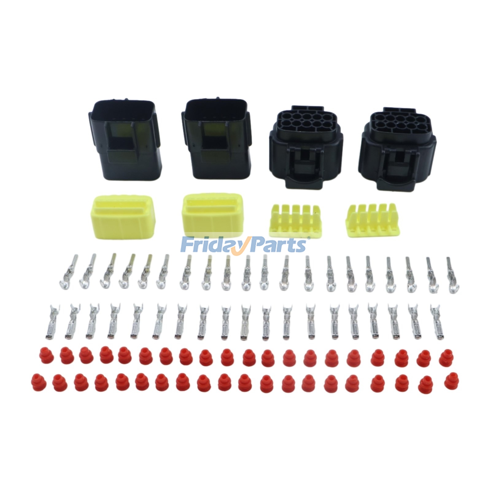 2 sets - Car Waterproof 10 Pin Electrical Wire Connector Plug	 AWG171503477851 Car Motorcycle