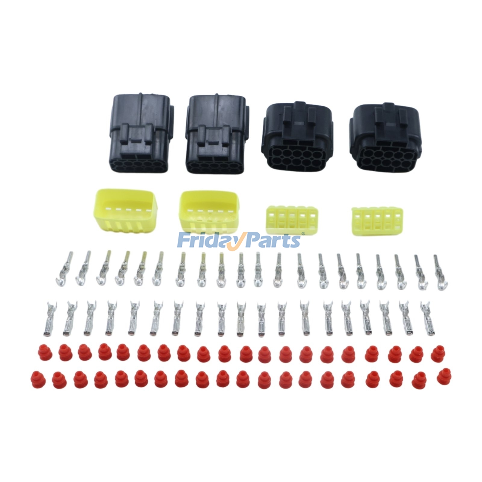 2 sets - Car Waterproof 10 Pin Electrical Wire Connector Plug	 AWGCar for Motorcycle