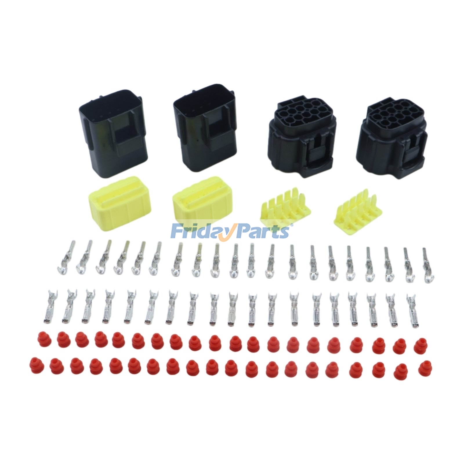 2 sets - Car Waterproof 10 Pin Electrical Wire Connector Plug	 AWGCar compatible with Motorcycle
