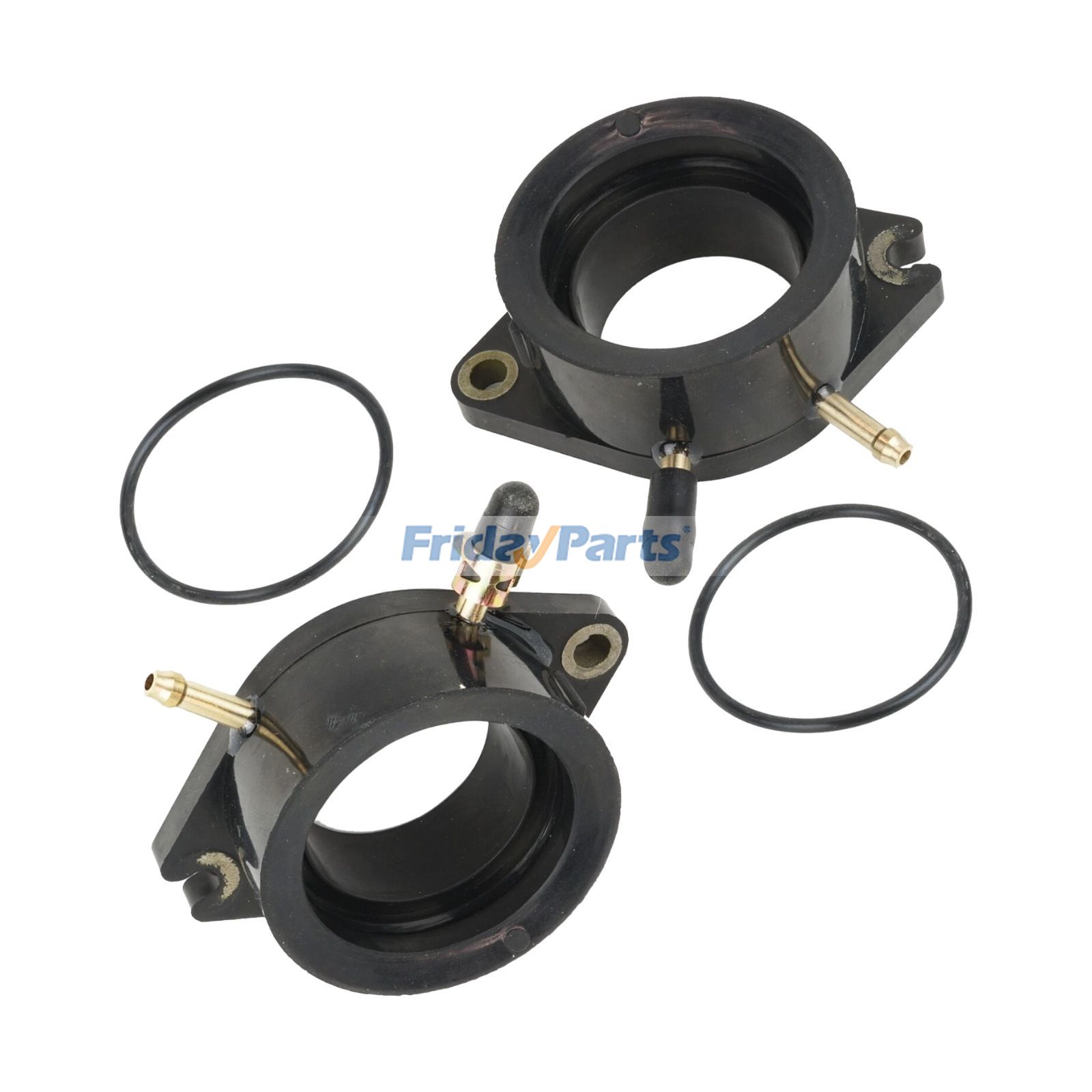 2 Sets Vergaser Ansaugstutzen Carb Joint Boot 24M-13586-01-00 93210-44545-00 für Yamaha Virago XV7500