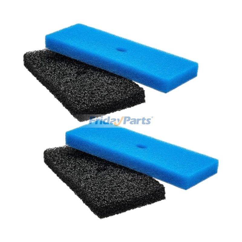 2 Sets Coarse and Fine Filter Pads 52231 52229 for Outdoor Water Aquarium Fountain