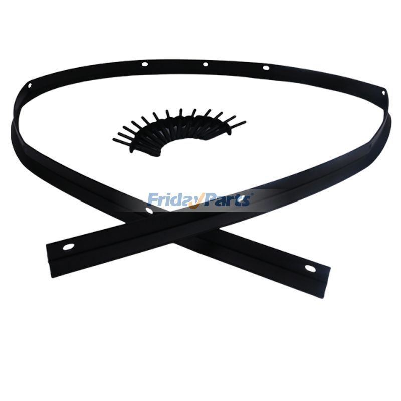 2 juegos de sellos para capó y parachoques delantero 68051392AA 68051392AB para Dodge Challenger 2008-2023 Para Dodge