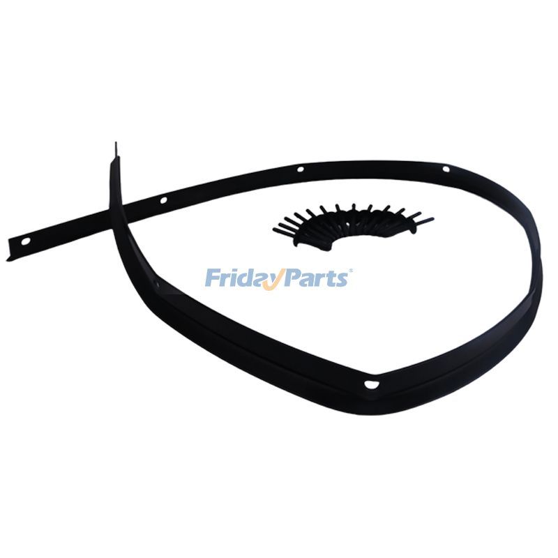 2 juegos de sellos para capó y parachoques delantero 68051392AA 68051392AB para Dodge Challenger 2008-2023 de FridayParts