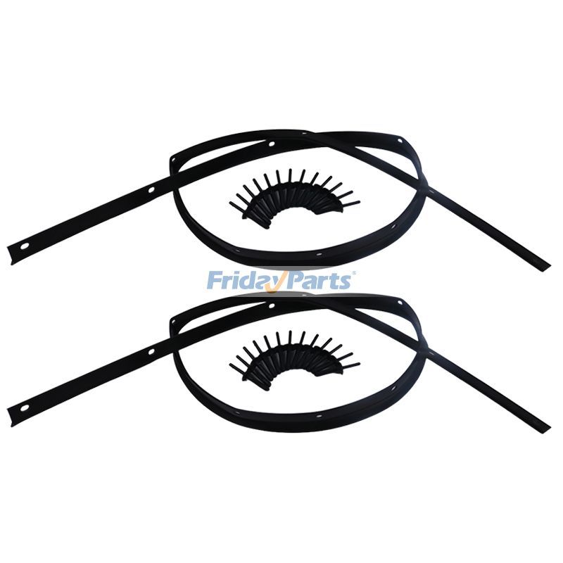 2 Sets Front Fascia Bumper Hood Seal 68051392AA 68051392AB for Dodge Challenger 2008-2023