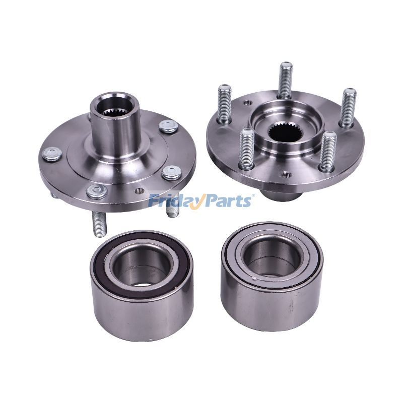 FridayParts 2 Sätze Vorderradnabenlagersatz