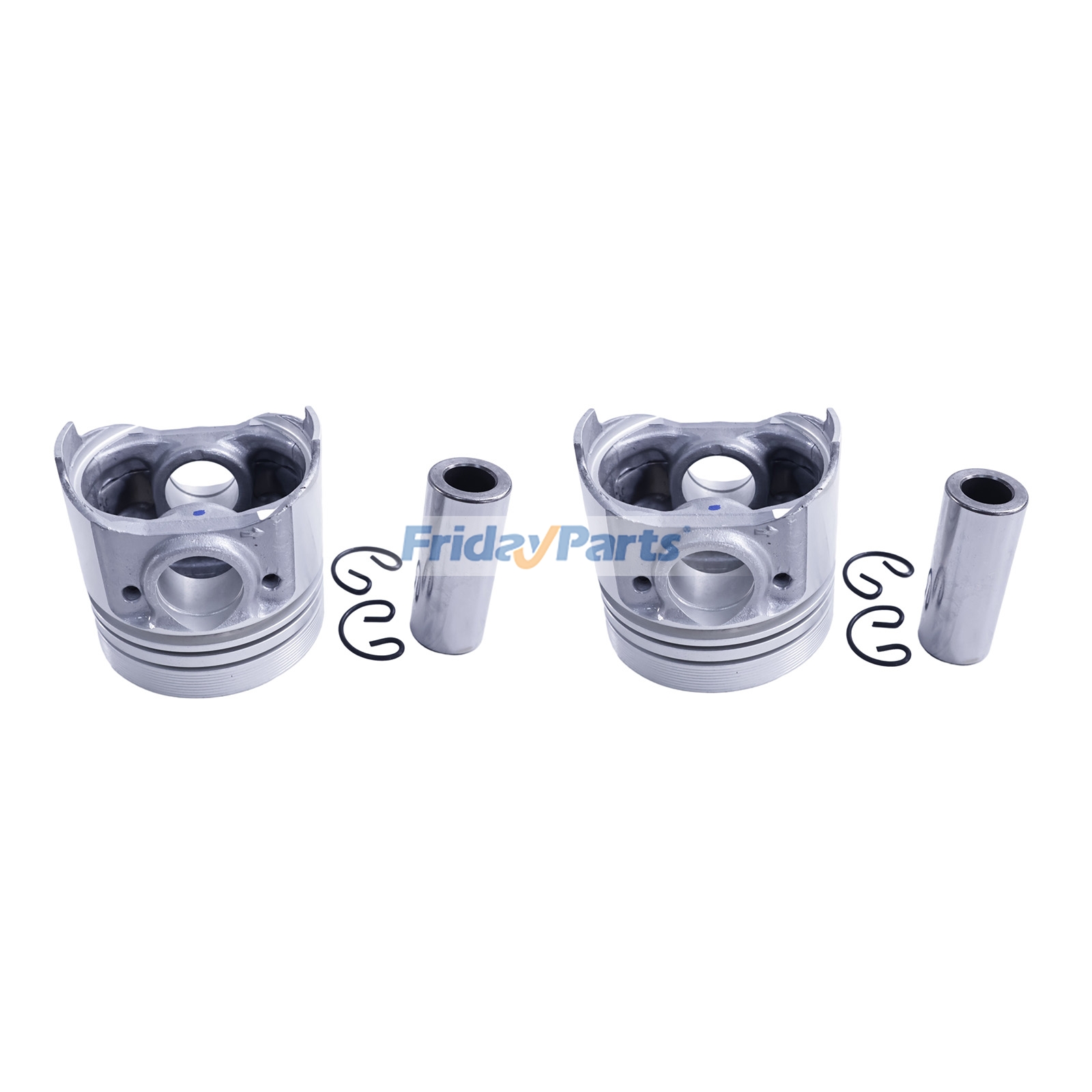 2 Sets Piston Kit 15821-21110 for Kubota Engine Z402-8-AIXAM-1 Z402-E2B-WDDE-1