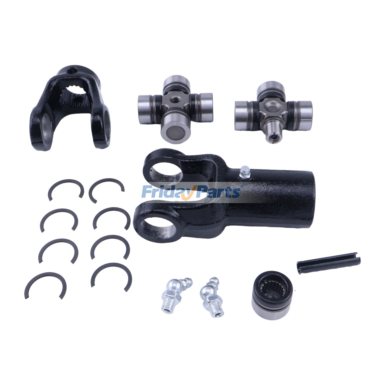  Front Prop Shaft Yoke & U-Joint For Polaris