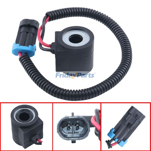 Bobcat Skid Steer Fuel Shut Off Solenoid - Replaces Part #6689034 For A300, S220-S330 Models