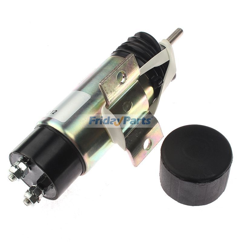 Solenoide de tracción de bobina doble de 2 terminales y 12 V D610-B1V12 68990-015 para motor Kubota WG750 DF752 DF-750 DF972 D905