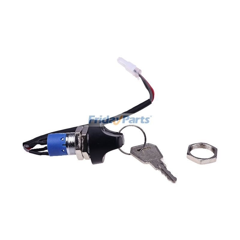 2 Way Key Switch Assembly with 2 Keys 1115-520003-0A for Big Joe