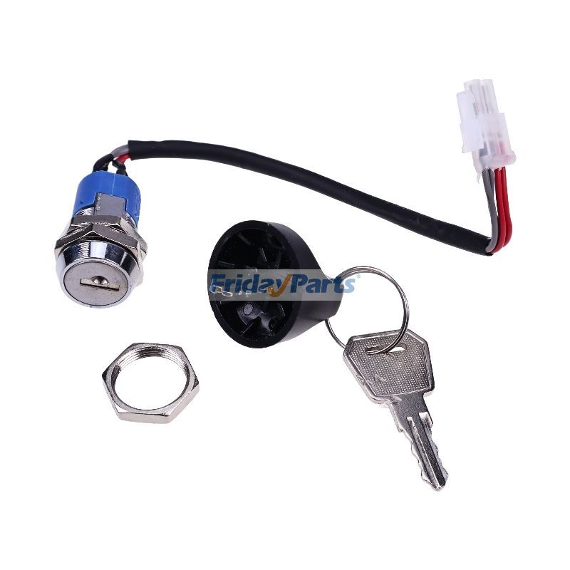  2 Way Key Switch Assembly with 2 Keys for Big Joe For Big Joe