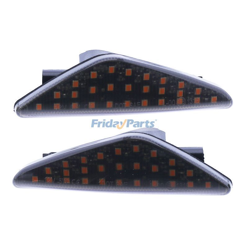 車両 アンバーLEDサイドマーカーターンシグナルライト