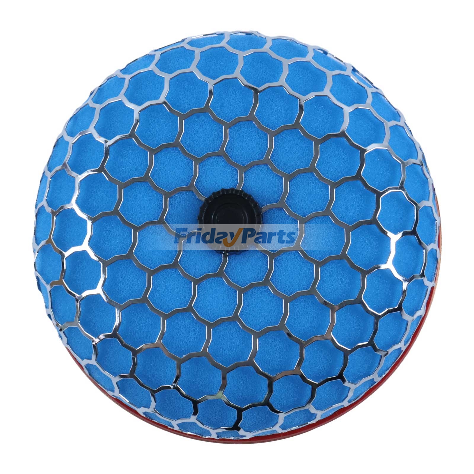  3" 76MM Blue Mushroom Racing High Flow Washable Induction Filter With Hose Clamp For OTHER BRAND