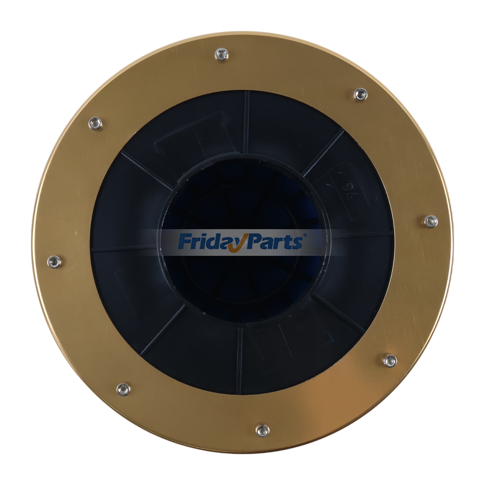 FridayParts 3" 76MM Blue Mushroom Racing High Flow Washable Induction Filter With Hose Clamp
