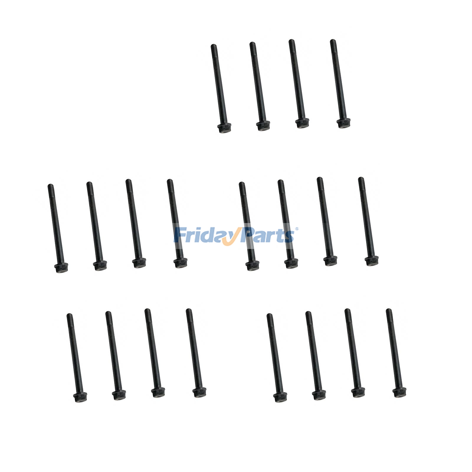 20 Pieces Cylinder Head Bolt ME012430 for Mitsubishi Engine 4D34 Fuso Truck Canter 659 859