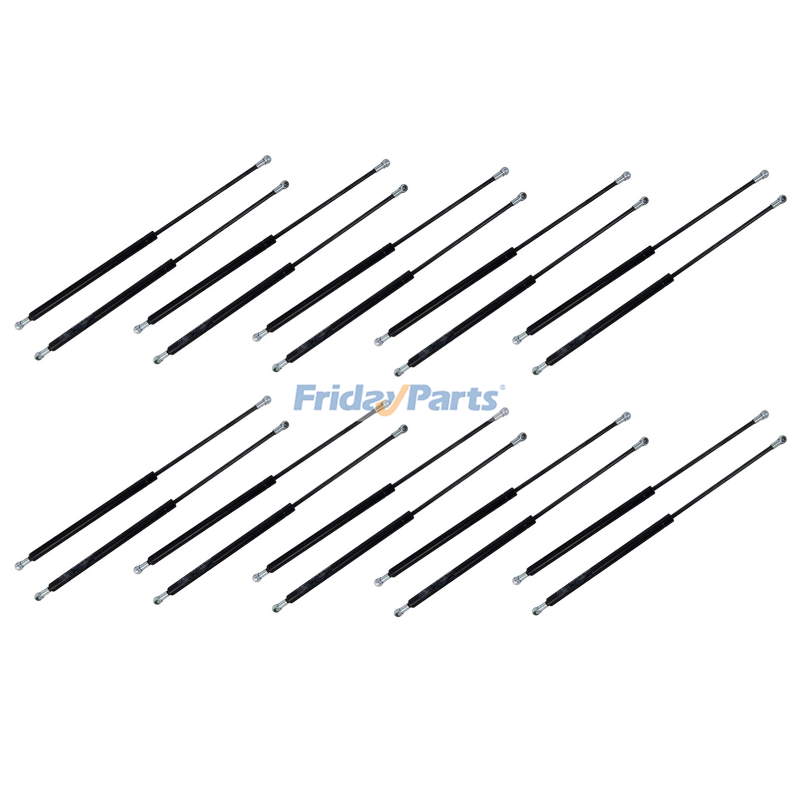 20 piezas de amortiguadores de soporte de elevación de longitud extendida de 26.3" 713119-1024 para camioneta pickup para Vehículo