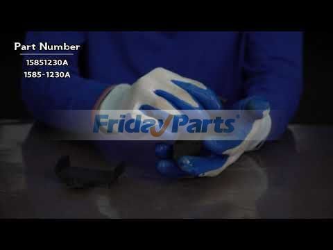 FridayPartsの2001 年までの Benford 初期 5-6 トン ダンプカー用ブレーキ パッド 2 個