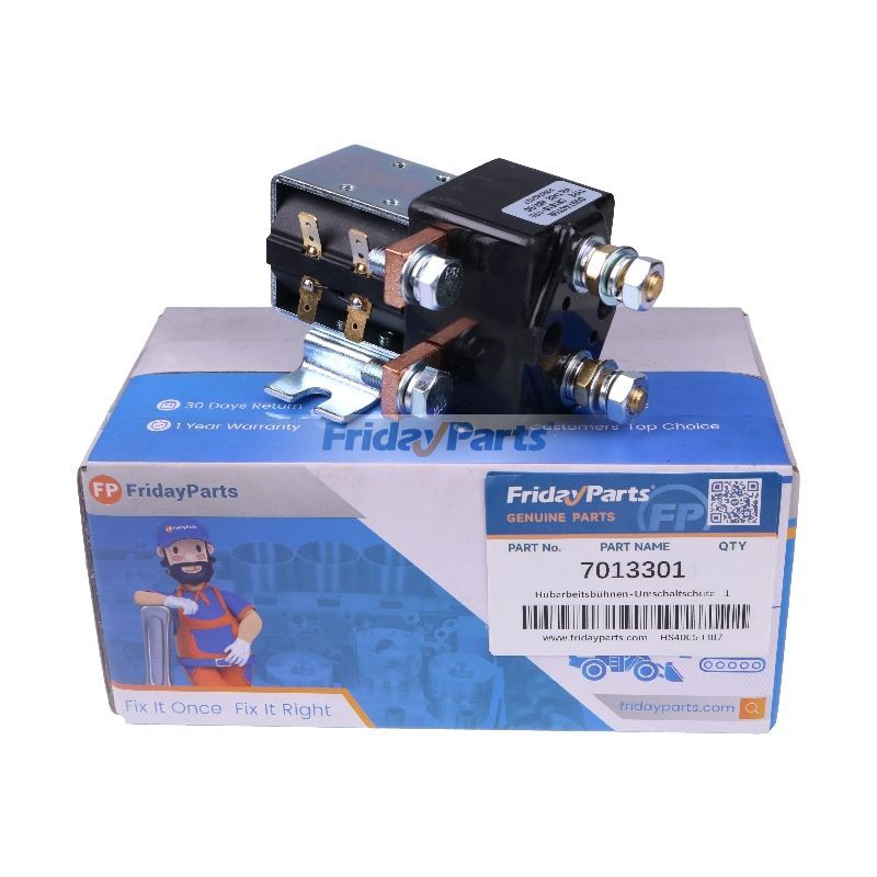 200A 48V Luftlift-Umschaltschütz 7013301 für JLG-Auslegerlift 30E 35E N35E 40E N40E 45E