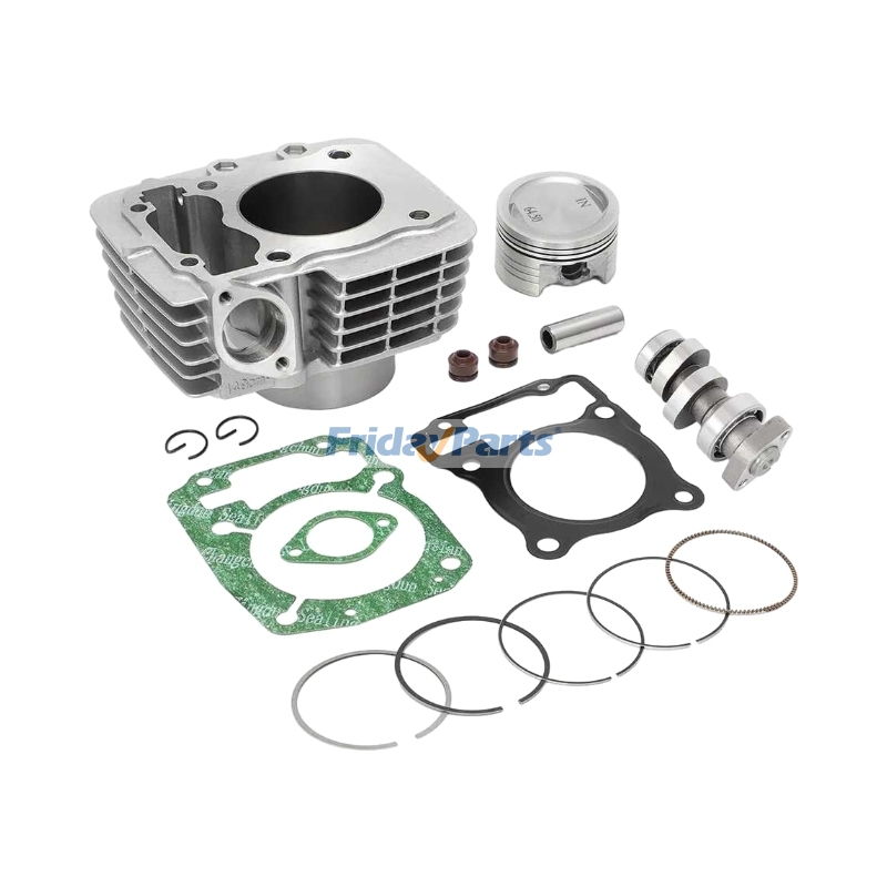 Kit pistone e albero a camme per cilindro maggiorato da 64,5 mm (200 cc) codice 12191-KWK-900 14100-KPT-A01 per Honda CRF150F 2006-2017