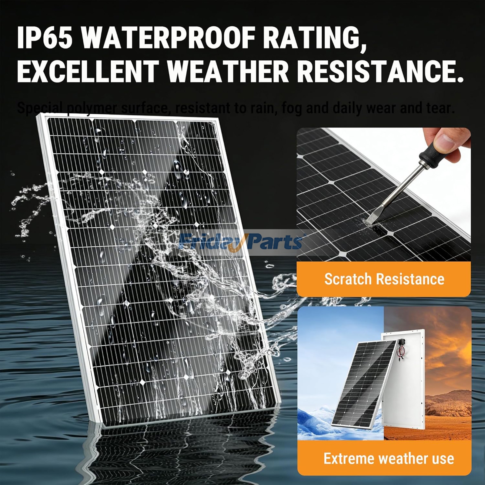 Flexible Solar Panel compatible with Hand & Power Tools