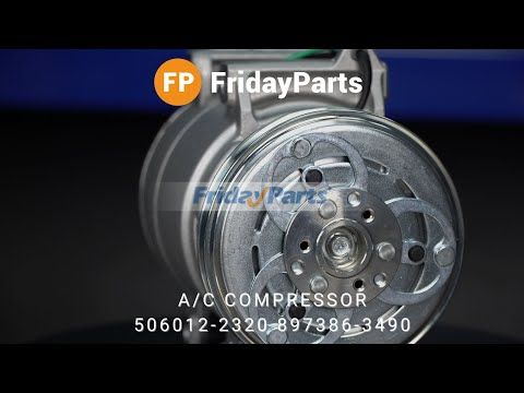 A/C Compressor 506012-2320 506211-9720 897386-3490 for Isuzu 2005-2010 NPR NQR 5.2L Truck