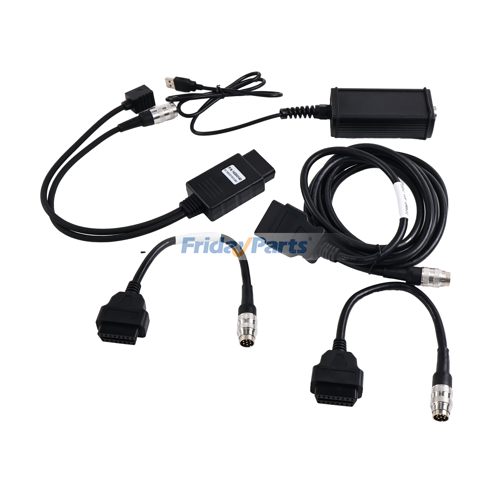 FridayParts Adapterkit für die Schnittstelle eines elektronischen Diagnosescanners