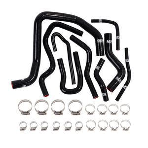 KIMISS 9 pezzi tubo radiatore auto in silicone Kit per D15 D16 KIMISS 9 pezzi tubo radiatore auto in silicone Kit per D15 D16