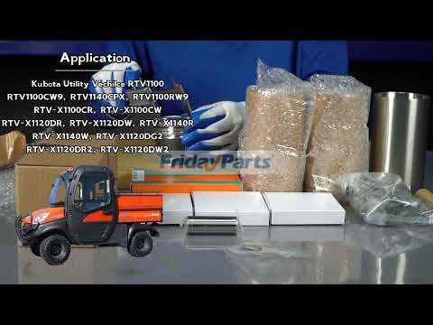 Kit de rénovation et de reconstruction pour Moteur,Tracteur Pour KUBOTA